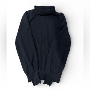 Madison Grey Black Turtleneck Sweater